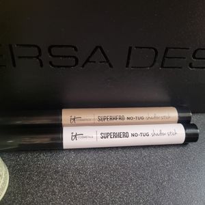 It cosmetics superhero no tug shadow stick duo passionate pearl and super slate